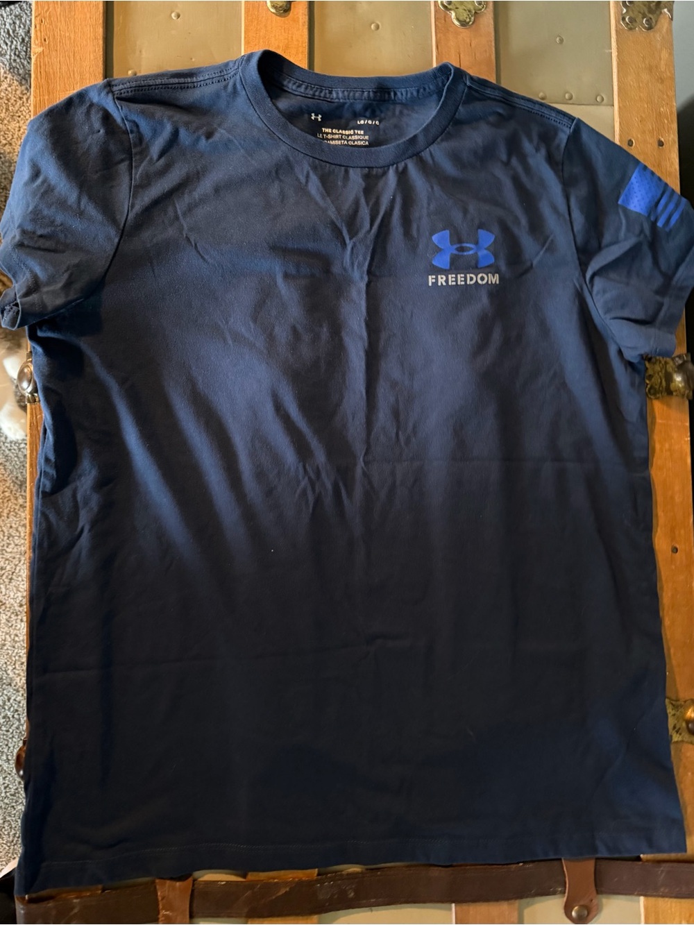 Under Armour Freedom Women’s Navy Short-Sleeve T-Shirt
